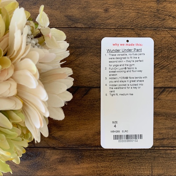 Lululemon Wunder Under Pant - Picture 3 of 4